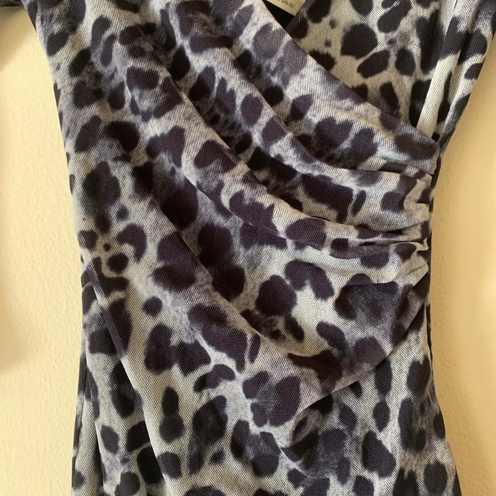 BEBE mesh wrap shirt - Picture 5 of 5